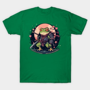 samurai frog T-Shirt